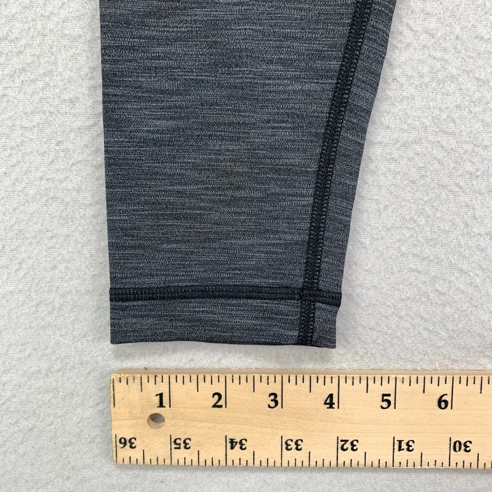 Lululemon Wunder Under High Rise Leggings Womens 8 Gray Full Length Gym Yoga - Picture 9 of 10